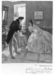 Une invitation à danser, 1908